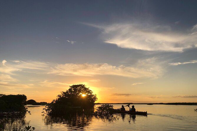 Atardecer en la Reserva de Sian Ka'an