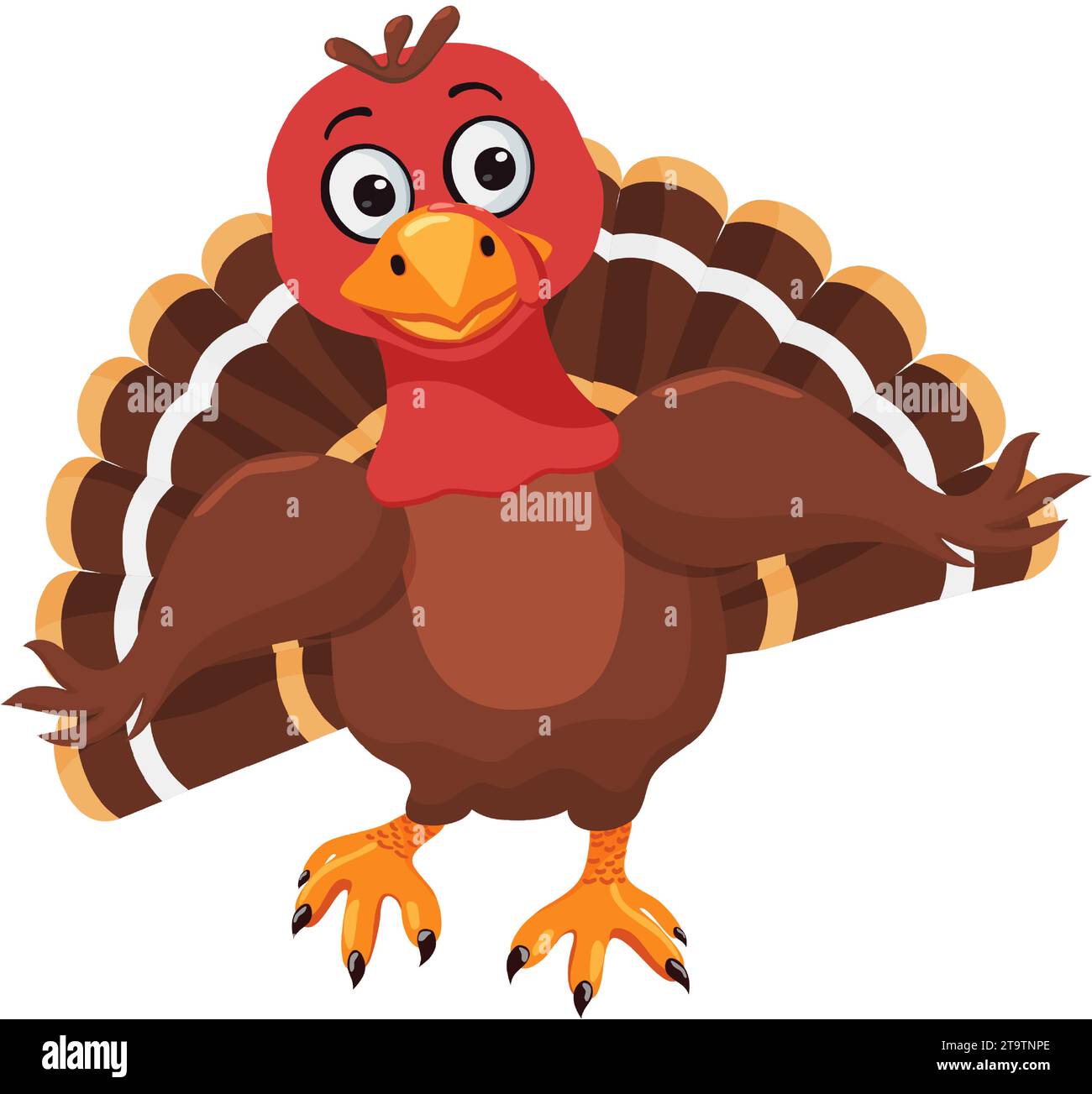 Pavos domésticos con alas recortadas
