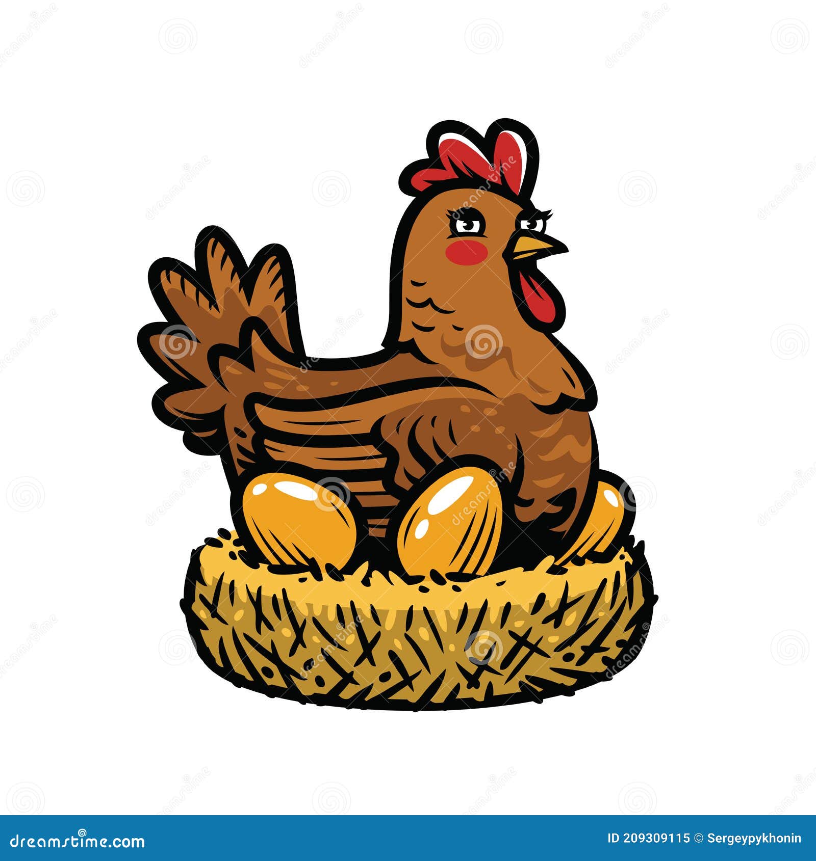 Que dar de comer a las gallinas para que pongan más huevos 2 Gallina poniendo huevos en nido