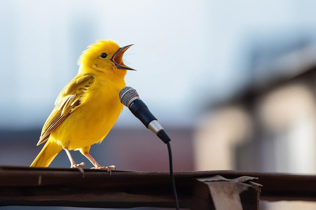 Cuándo dejar de criar canarios: señales y consejos 1 impresionante canario amarillo cantando acogedora jaula 946696 4537